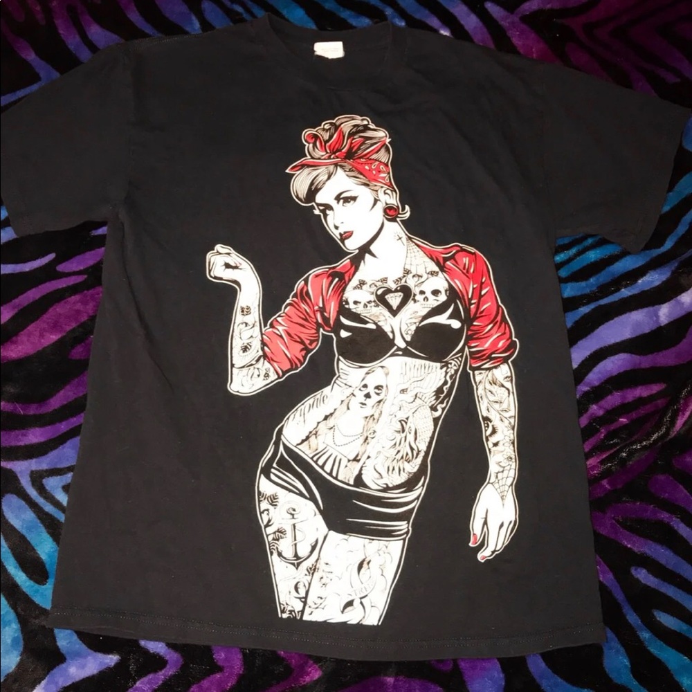 Tattoo vintage chick T-shirt
